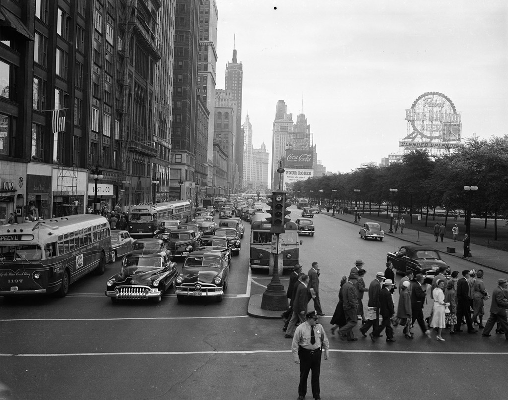 Illinois Department of Transportation Chicago Traffic photographs